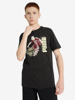Футболка для мальчиков PUMA Mid90 S Graphic, Черный