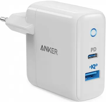 Зарядное устройство сетевое Anker PowerPort PD TypeC/USB A 18W/15W A2626LD1