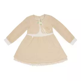 Платье Lucky Child Маленькая леди бежевое