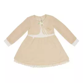 Платье Lucky Child Маленькая леди бежевое