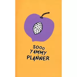 Планер недатированный Be Smart Fruits слива 10,8х17,5 см 48 л точка