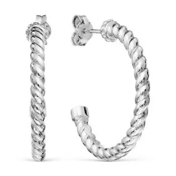 Серьги из серебра Линии Любви