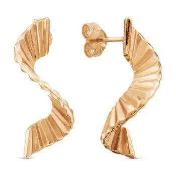 Серьги из серебра Линии Любви