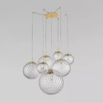 Подвесной светильник TK Lighting Cadix 4608 Gold шарики