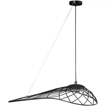 Плетеный подвесной светильник светодиодный 10127/590 Loft It Tressage Black