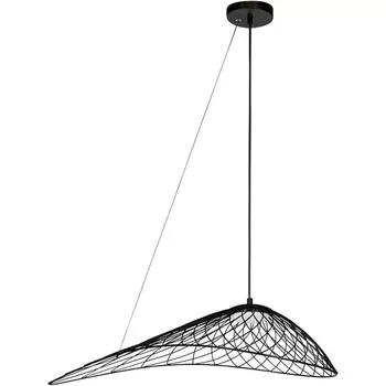 Плетеный подвесной светильник светодиодный 10127/760 Loft It Tressage Black