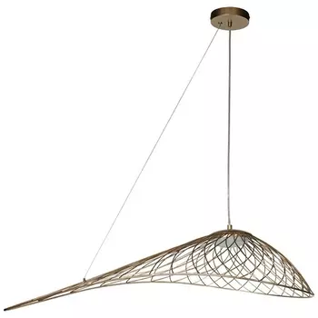 Плетеный подвесной светильник светодиодный 10127/760 Loft It Tressage Gold