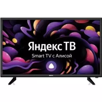 Телевизор BBK 43LEX-7289/FTS2C Яндекс.ТВ черный FULL HD 50Hz DVB-T DVB-T2 DVB-C DVB-S DVB-S2 WiFi Smart TV