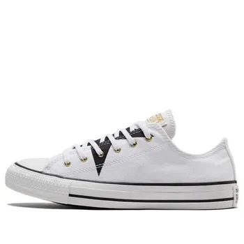 Кроссовки chuck taylor all star low-top canvas shoes white/black Converse, белый