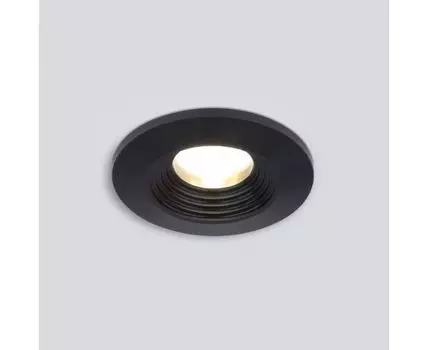 Точечный светодиодный светильник 9903 LED 3W COB BK черный