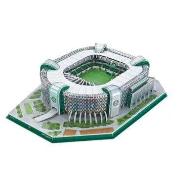 Футбольный стадион - ALLIANZ PARQUE – Palmeiras FC – 3D пазл 106 деталей HABARRI