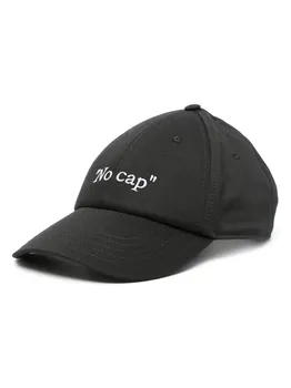 Бейсболка No Cap OFF-WHITE, черный
