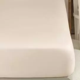 Простыня на резинке Togas Сенса экрю 160х200+30 см