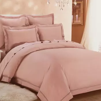 Простыня Wonne Traum Annet down pink 180х250 см