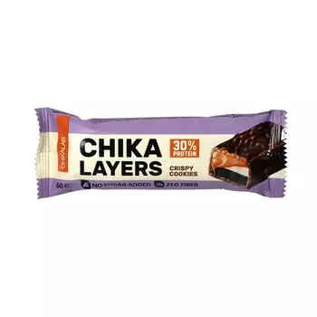 Протеиновый батончик Chikalab с хрустящем печеньем, 60 г