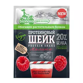 Протеиновый шейк Bionova с малиной 25 г