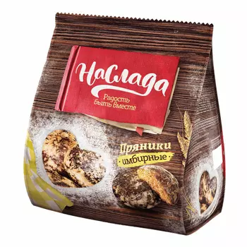 Пряники Наслада Имбирные, 340 г