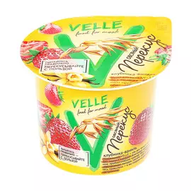 Продукт овсяный Velle Перекус Клубника, ваниль 140 г