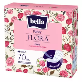 Прокладки ежедневные Bella Panty Flora Rose Роза 70 шт
