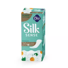 Прокладки ежедневные Ola! Silk Sense Daily Deo Ромашка 20 шт