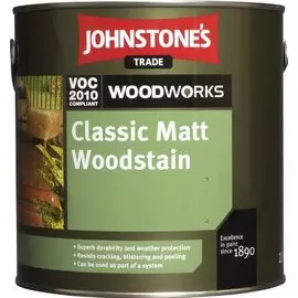 Пропитка Johnstones matt woodstain Эбеновое дерево 2.5 л