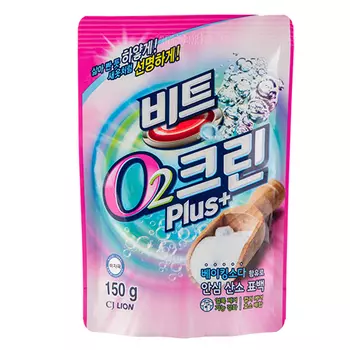 Пятновыводитель для белья LION BEAT O2 Clean Plus концентрированный 150 г