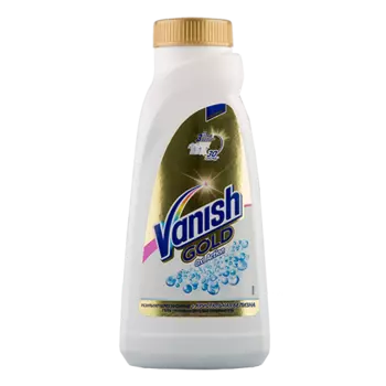 Пятновыводитель и отбеливатель для белья VANISH GOLD OXI ACTION Кристальная белизна 450 мл