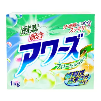 Порошок стиральный ROCKET SOAP AWAS с цветочным ароматом 1 кг
