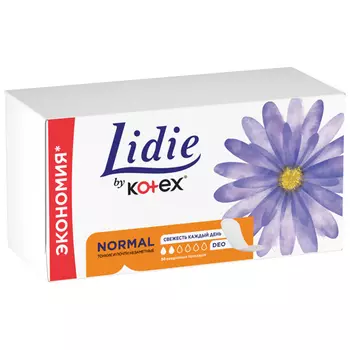 Прокладки ежедневные KOTEX LIDIE NORMAL DEO 50 шт