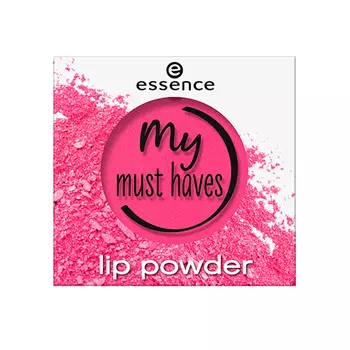 Пудра для губ ESSENCE MY MUST HAVES тон 03 малиновый