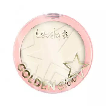 Пудра для лица компактная LOVELY GOLDEN GLOW NEW EDITION тон 1