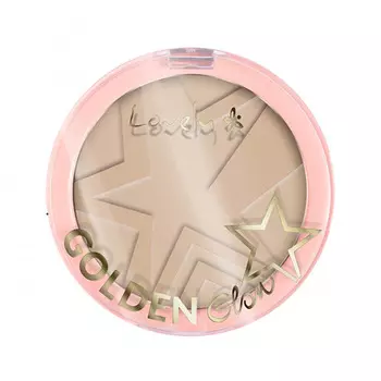 Пудра для лица компактная LOVELY GOLDEN GLOW NEW EDITION тон 2