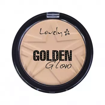 Пудра для лица компактная LOVELY GOLDEN GLOW тон 1