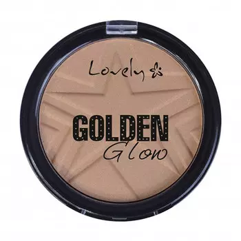 Пудра для лица компактная LOVELY GOLDEN GLOW тон 4