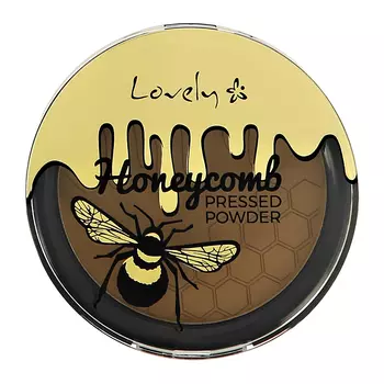 Пудра для лица компактная LOVELY HONEY BEE тон 2