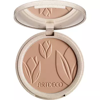 Пудра компактная для лица ARTDECO GREEN COUTURE NATURAL FINISH COMPACT FOUNDATION тональная тон 3 warm honey