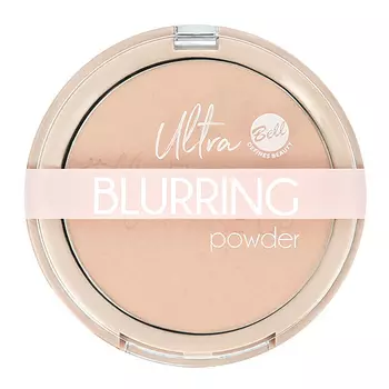 Пудра компактная для лица BELL ULTRA BLURRING POWDER тон 01 с эффектом блюра