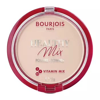 Пудра компактная для лица BOURJOIS HEALTHY MIX POUDRE POWDER тон 001