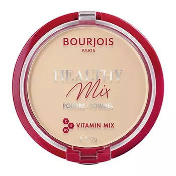 Пудра компактная для лица BOURJOIS HEALTHY MIX POUDRE POWDER тон 002