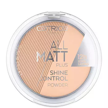 Пудра компактная для лица CATRICE ALL MATT PLUS матирующая тон 028 Honey Beige