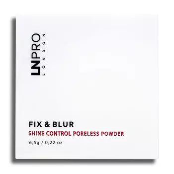 Пудра компактная для лица LN PROFESSIONAL FIX &amp; BLUR POWDER прозрачная с матирующим эффектом тон 101