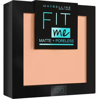 Пудра компактная для лица MAYBELLINE FIT ME тон 120 классический бежевый