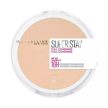 Пудра компактная для лица MAYBELLINE SUPER STAY тон 34