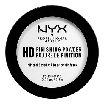 Пудра компактная для лица NYX PROFESSIONAL MAKEUP HIGH DEFINITION FINISHING POWDER мини тон 01 Translucent