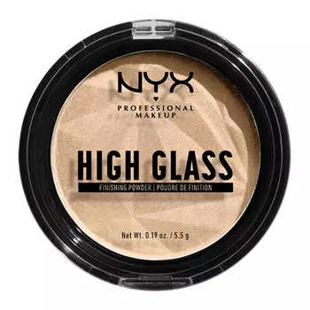 Пудра компактная для лица NYX PROFESSIONAL MAKEUP HIGH GLASS придающая сияние