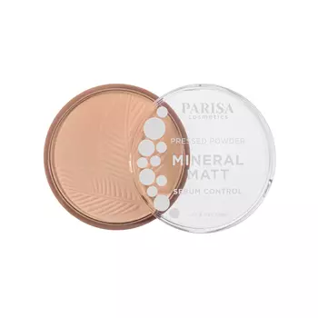 Пудра компактная для лица PARISA MINERAL MATT минеральная тон 04