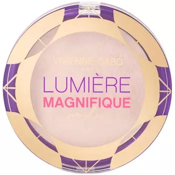 Пудра компактная для лица VIVIENNE SABO LUMIERE MAGNIFIQUE POUDRE тон 01
