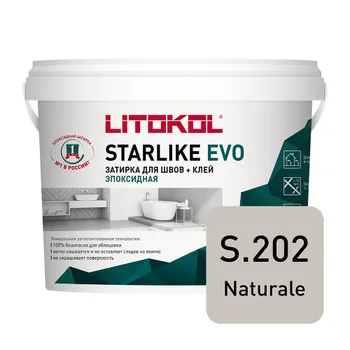Затирка эпоксидная Litokol Starlike Evo s.202 бежевый 5 кг