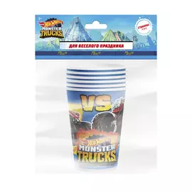 Набор стаканов PrioritY Hot Wheels 250 мл 6 шт