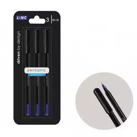 Набор шариковых ручек Linc Pentonic синяя 0,7 мм